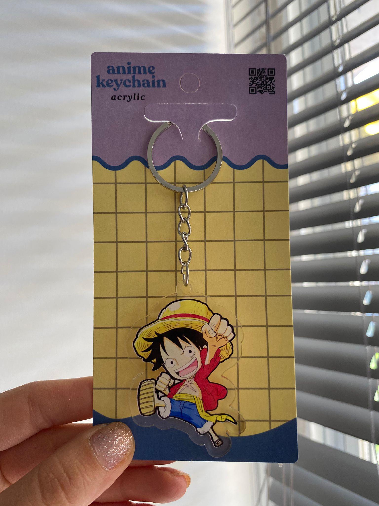 One Piece Luffy Akrilik Anime Anahtarlık