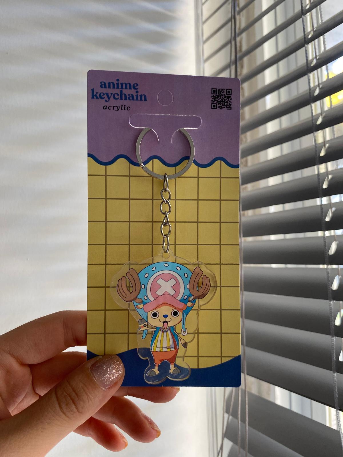 One Piece Tony Tony Chopper Akrilik Anime Anahtarlık