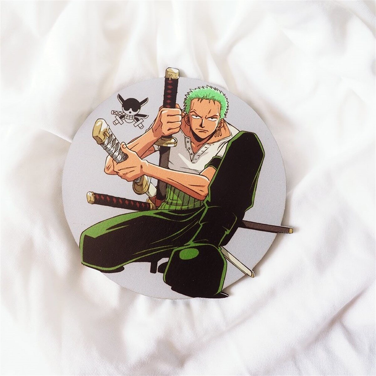 One Piece Zoro Bardak Altlığı