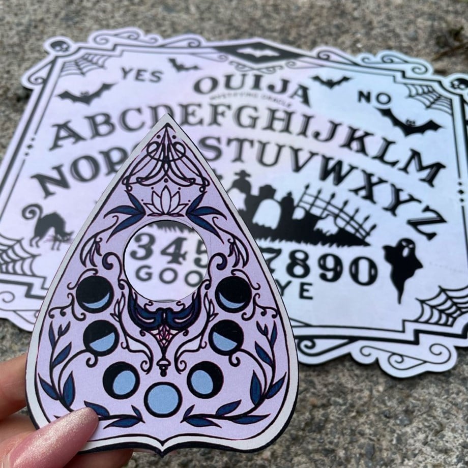 Orta Boy Ouija Board Lila / Cadı tahtası