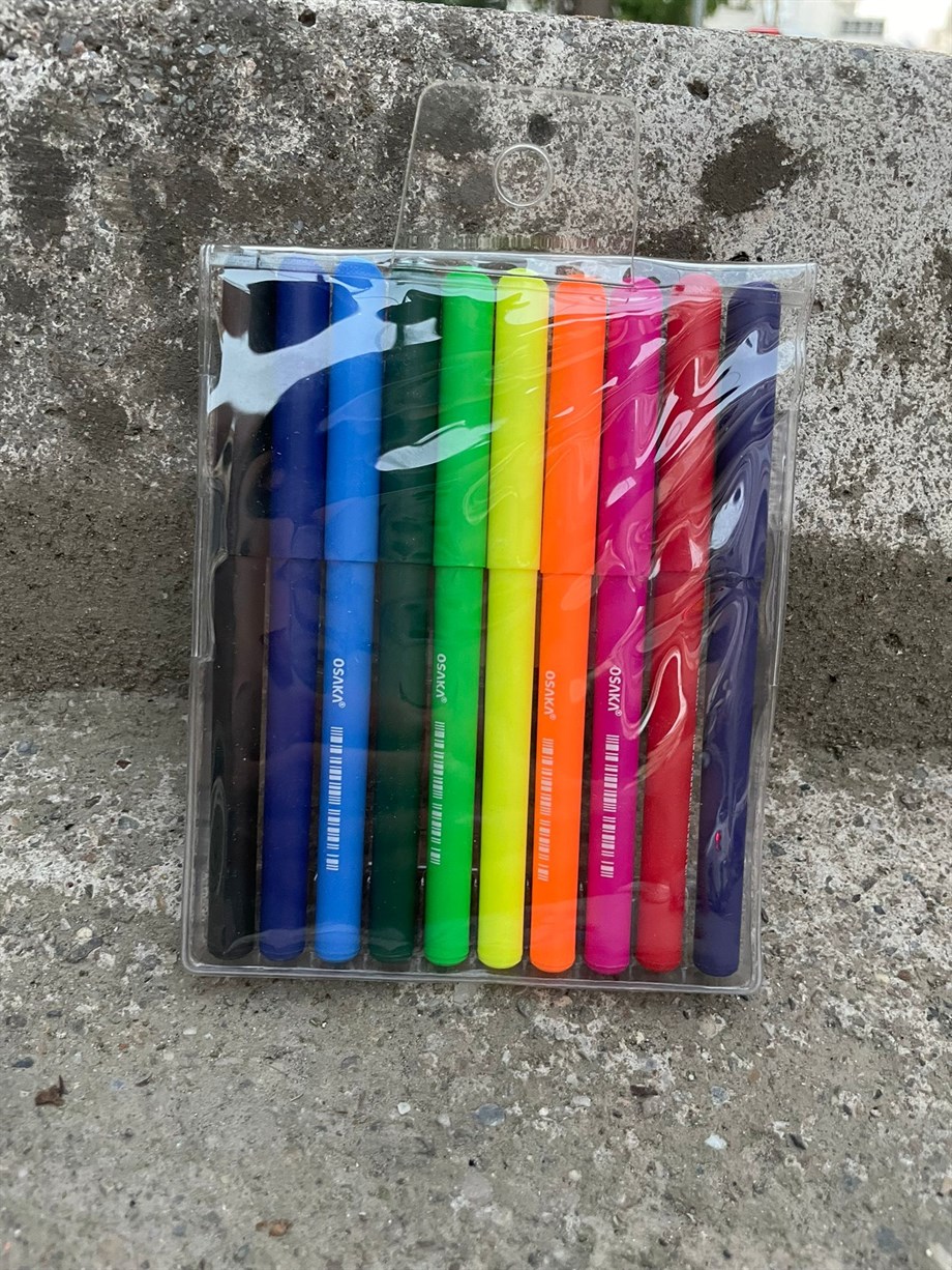 Osaka 10lu Fineliner Kalem Seti
