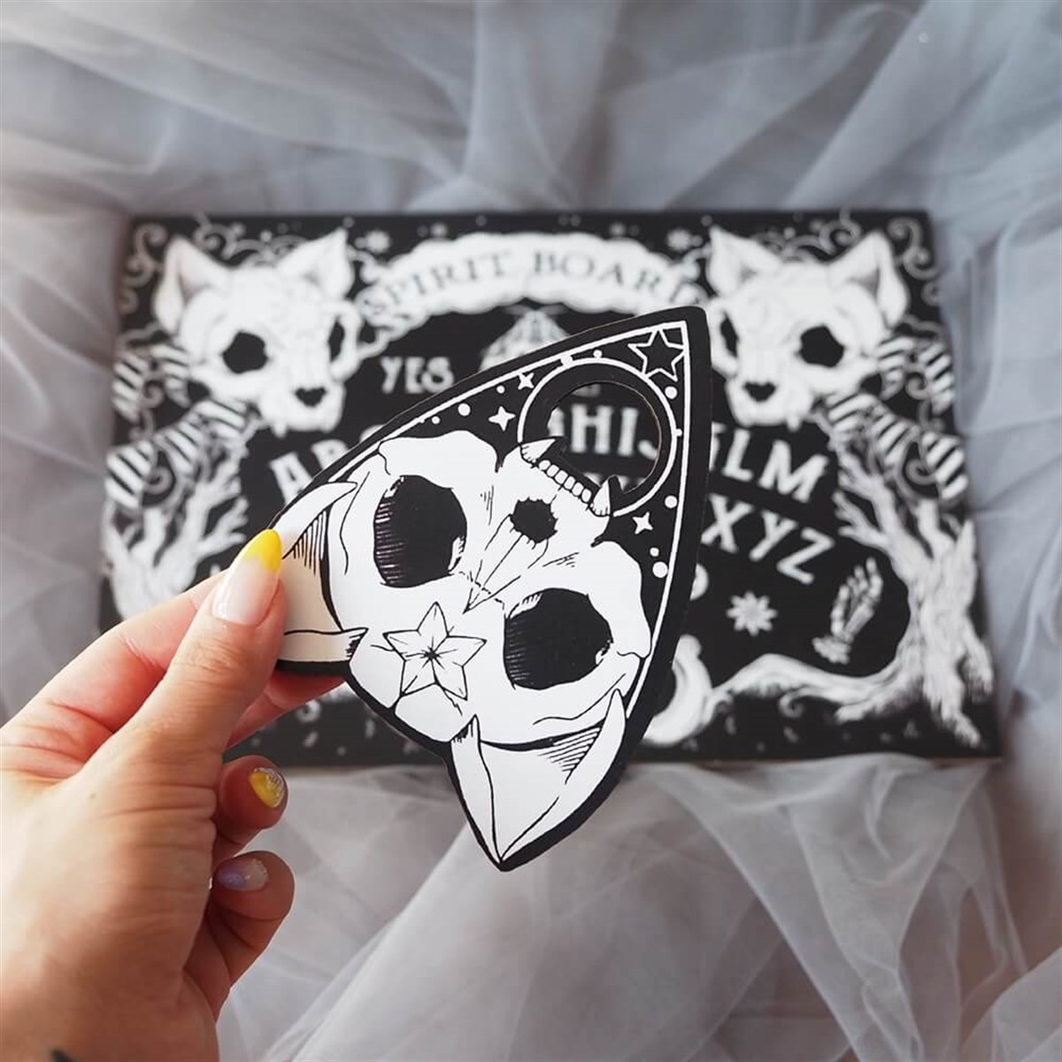 Ouija Gothic Spirit Board Ruh Çağırma Tahtası