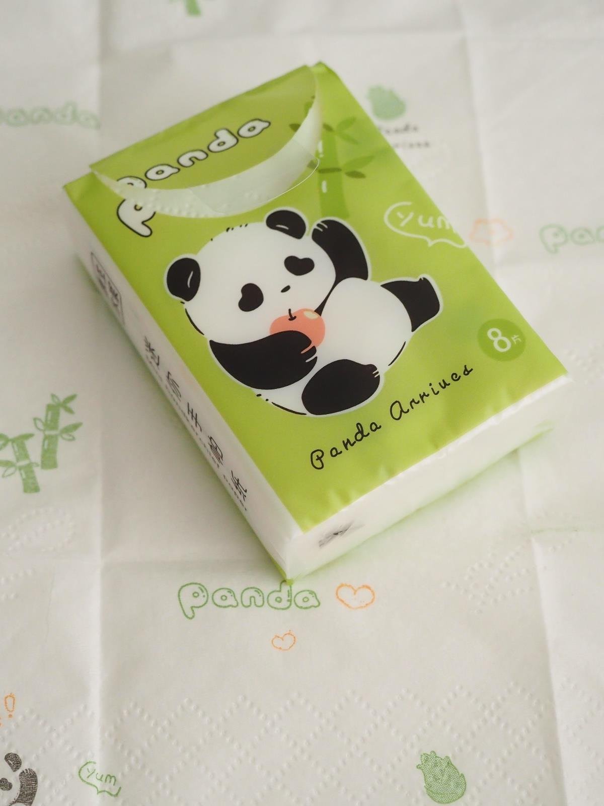 Panda Desenli Peçete 9lu paket