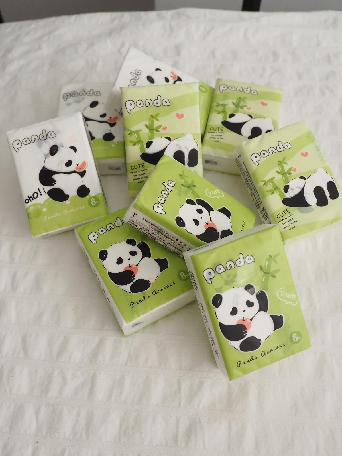 Panda Desenli Peçete 9lu paket