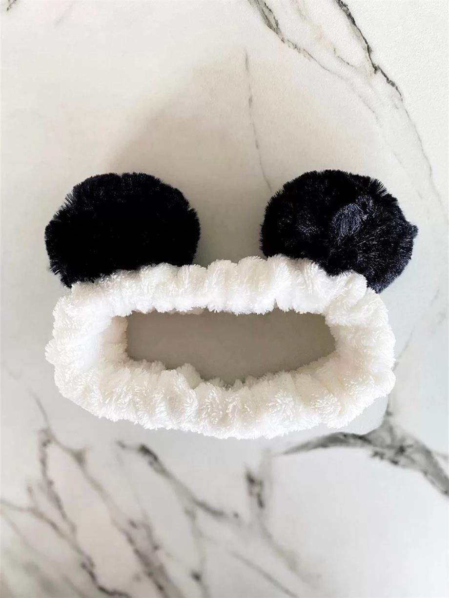 Panda Kulaklı Saç Bandı