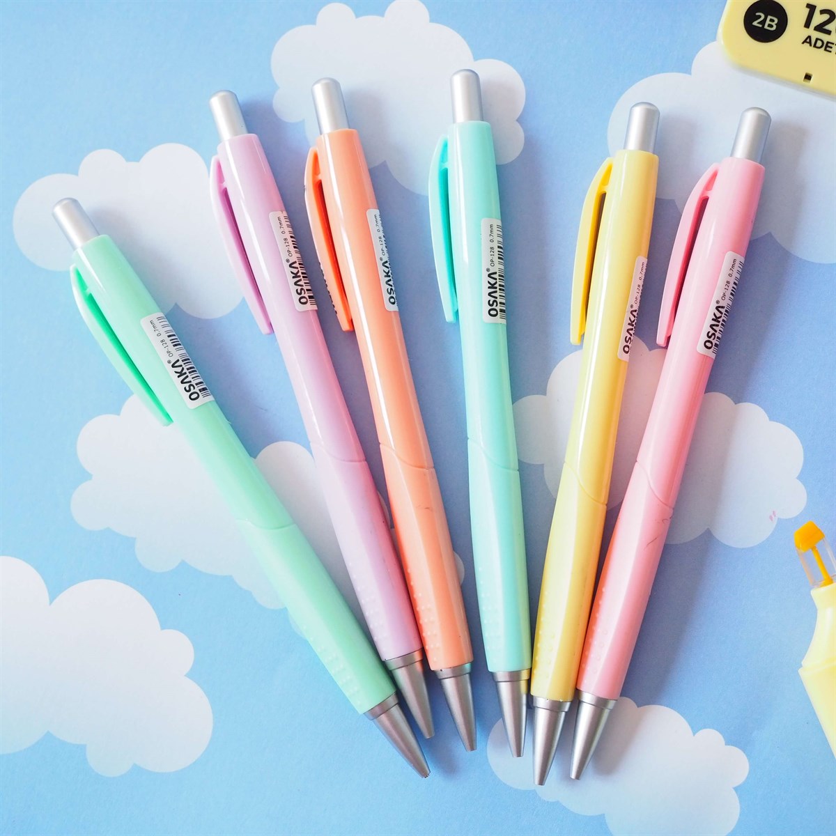 Patel Kalem / Kalem uç / Silgi / Fosfor Kalem Set