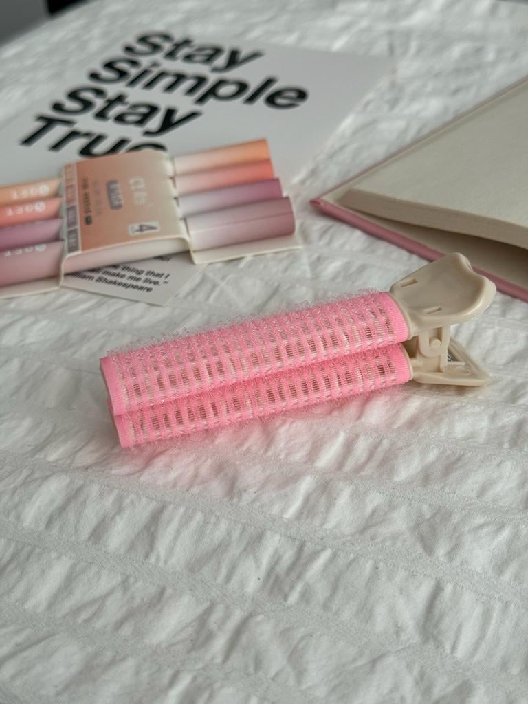 Pembe Bigudi Tokası İnce