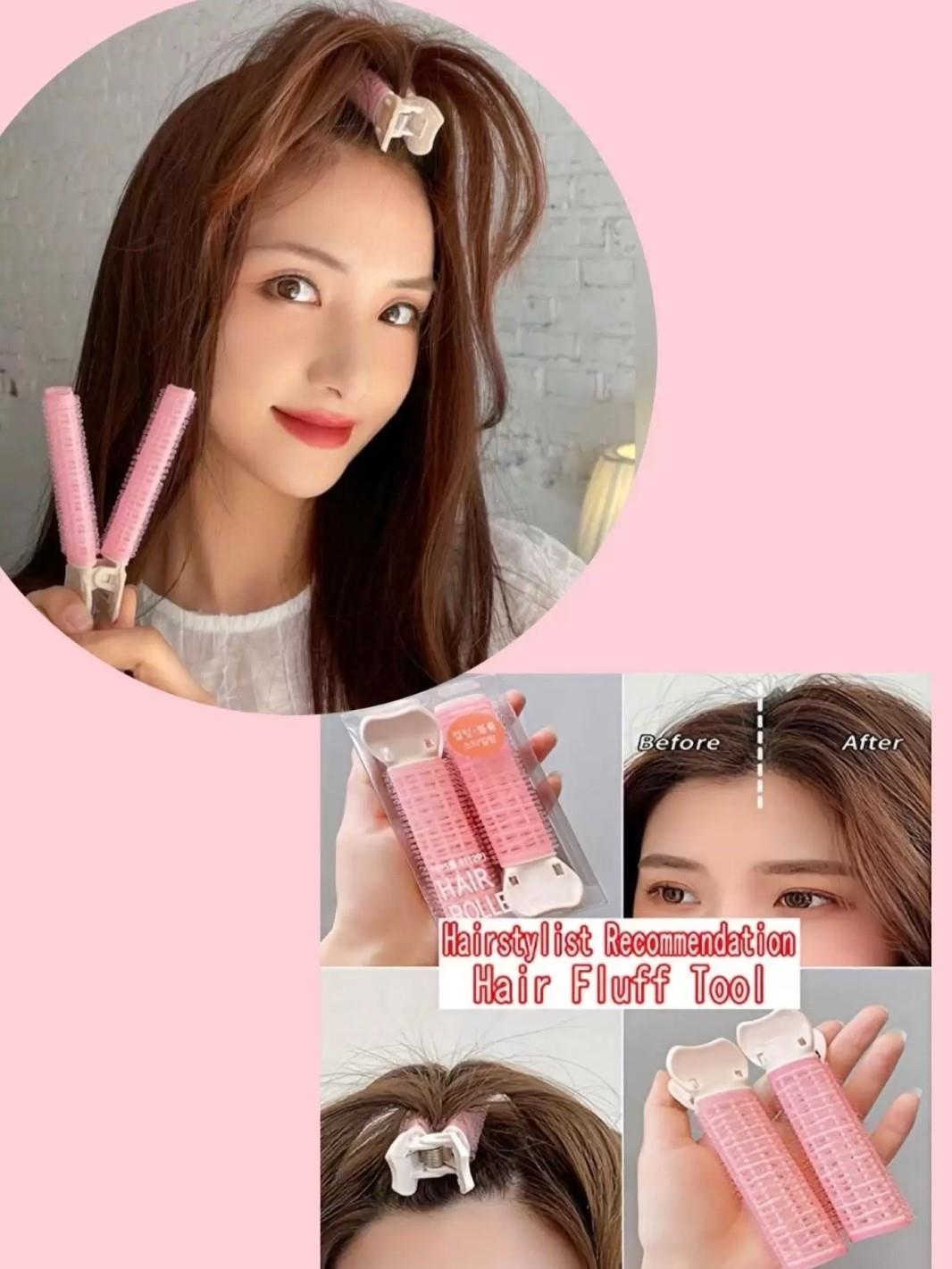 Pembe Bigudi Tokası Kalın