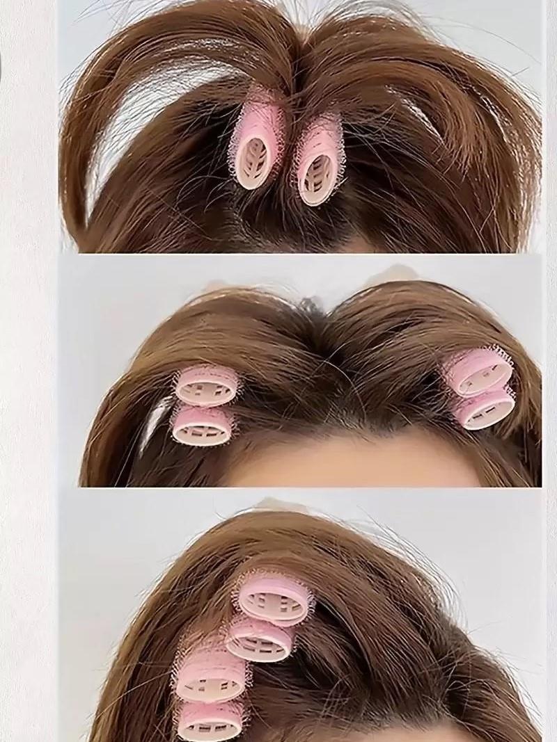 Pembe Bigudi Tokası Kalın