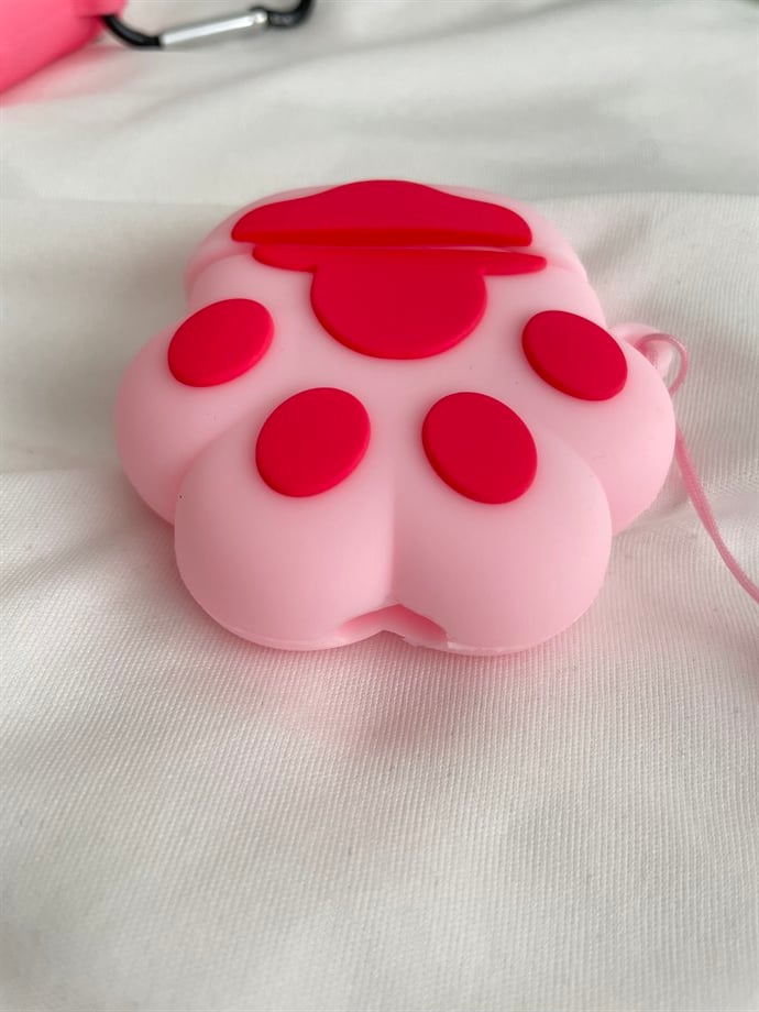 Pembe Pati AirPods 1 ve 2 Uyumlu Koruyucu Kılıf