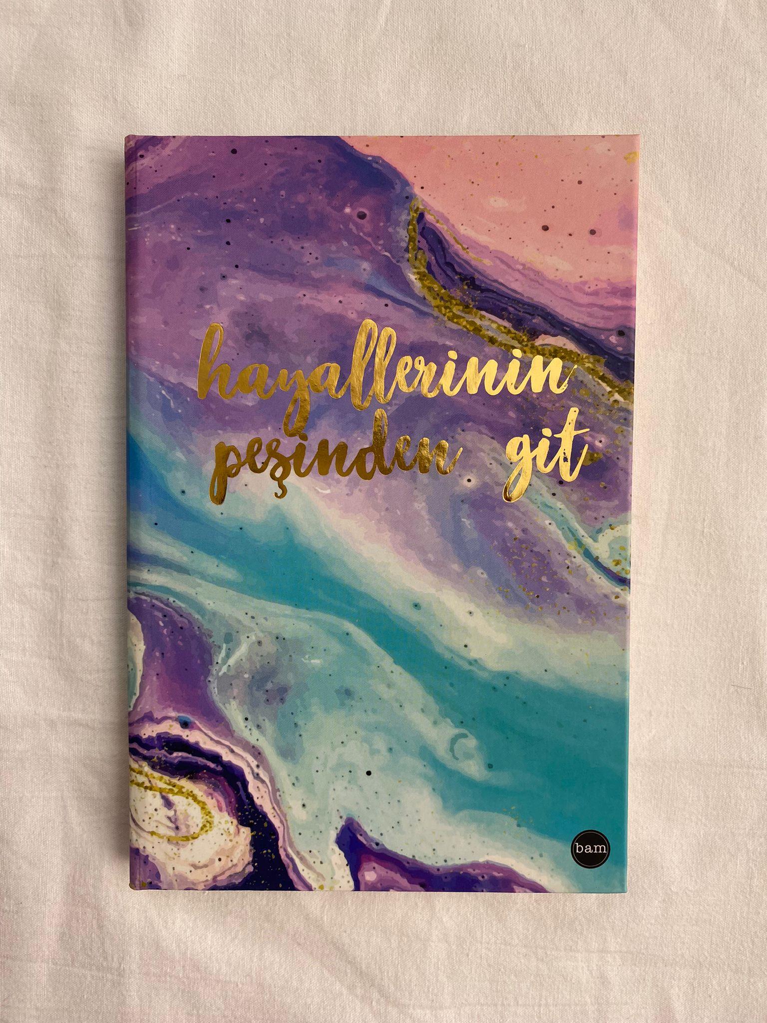 Peşinden Git Lastikli Sert Kapak Defter
