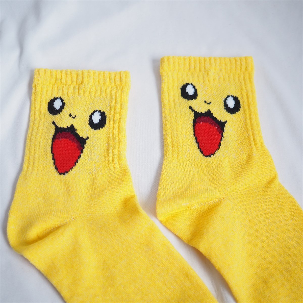 Pikachu Çorap Sarı