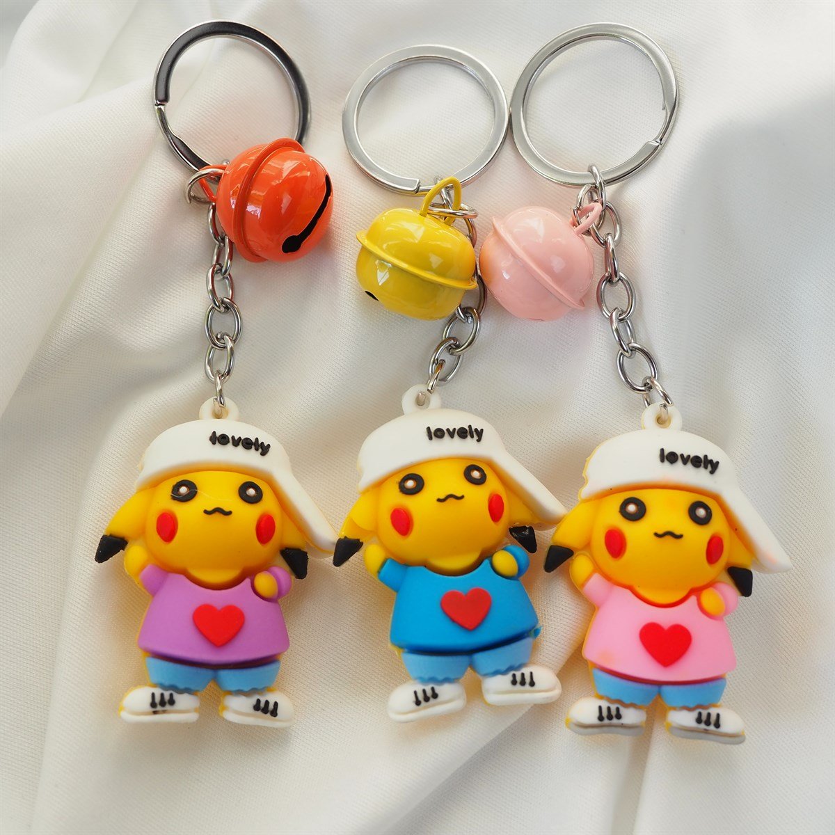 Pikachu Lovely Anahtarlık Renkleri