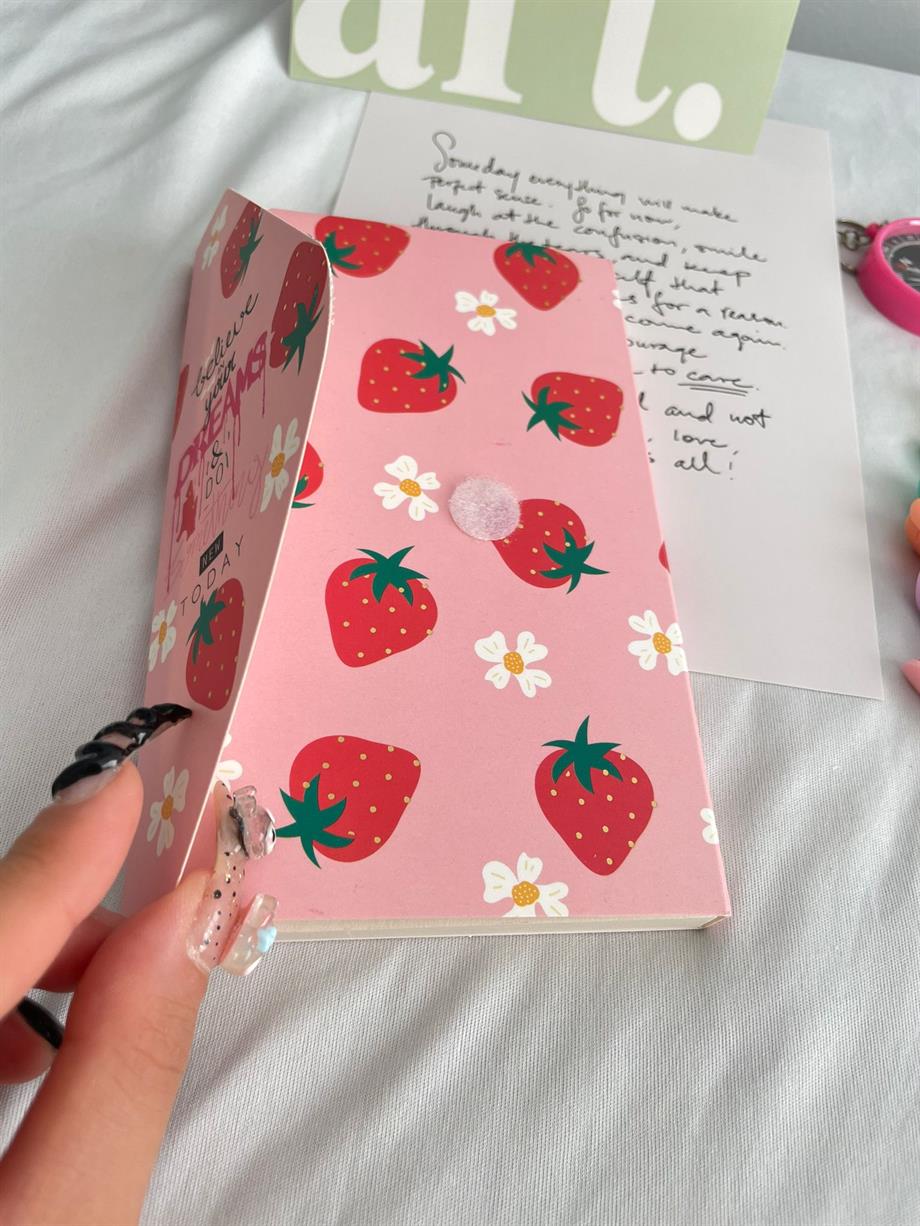 Pink Dreams Tasarımlı Zarf Defter