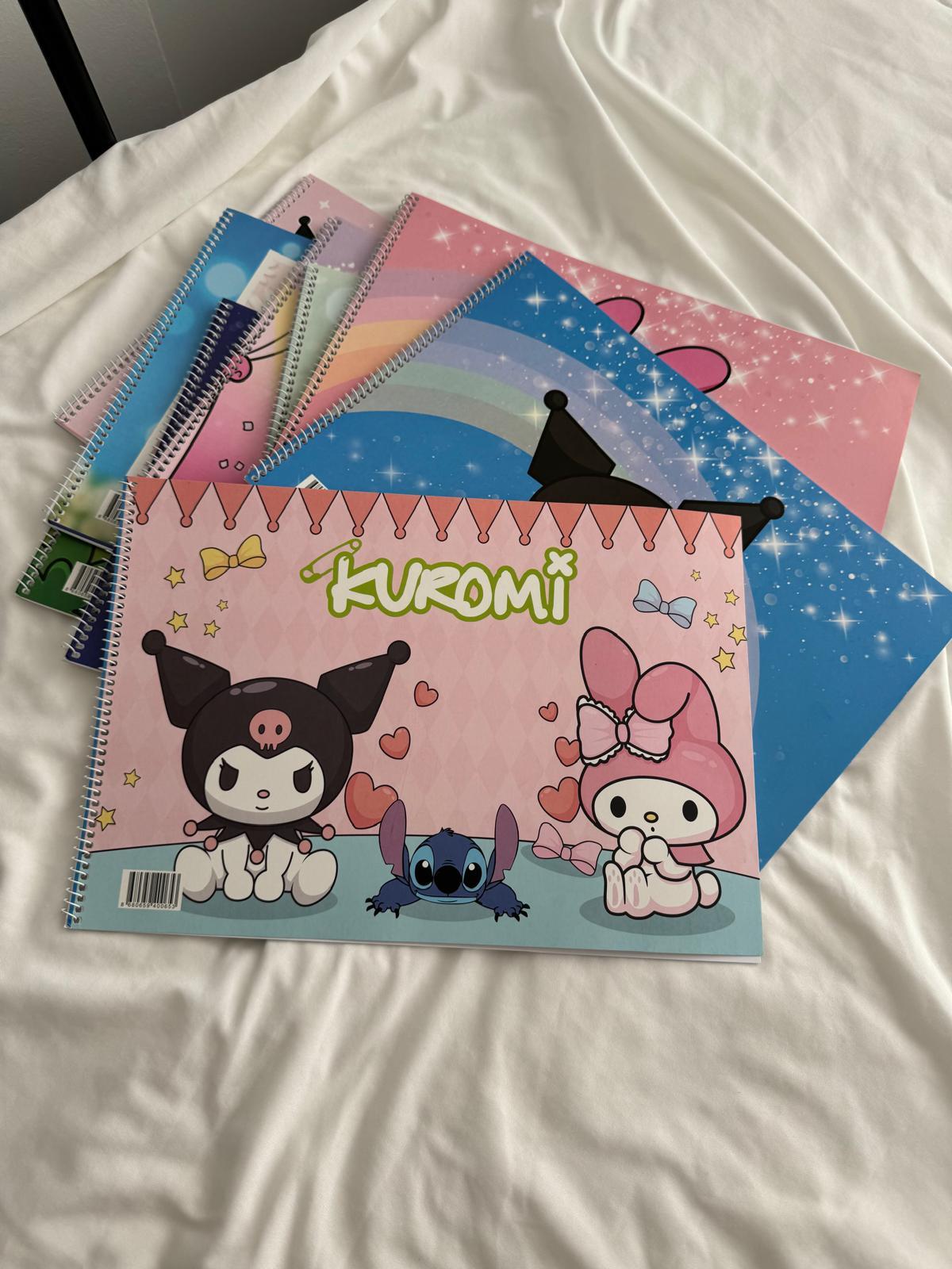 Pink Kuromi Resim Defteri