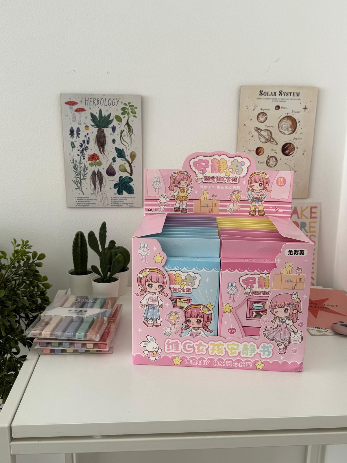 Pink Princess World Kendin Yap 3D Maket Notebook DIY