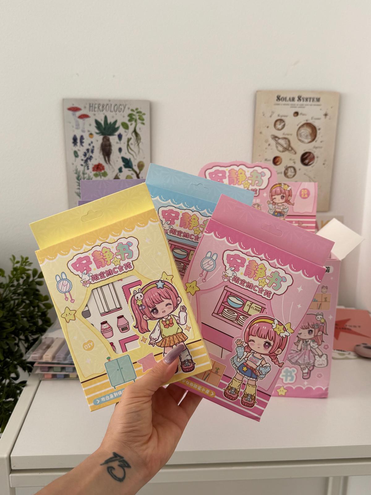 Pink Princess World Kendin Yap 3D Maket Notebook DIY