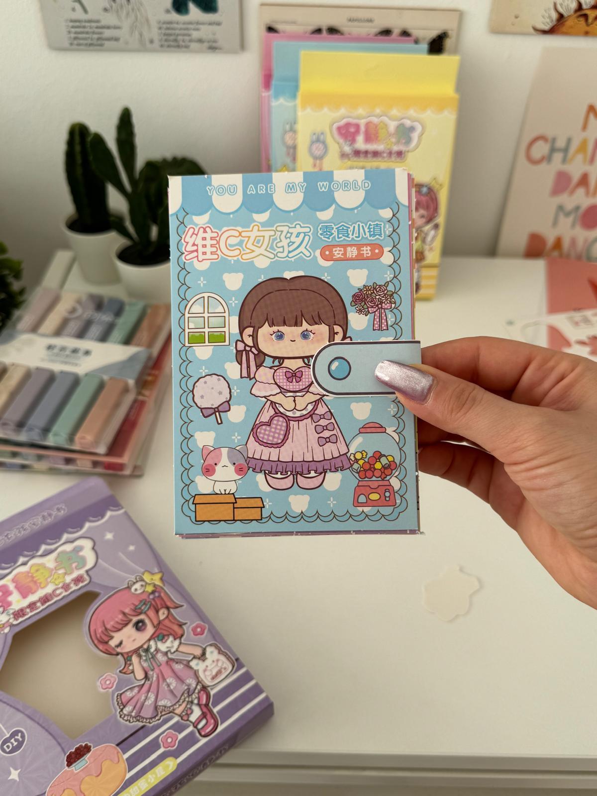 Pink Princess World Kendin Yap 3D Maket Notebook DIY