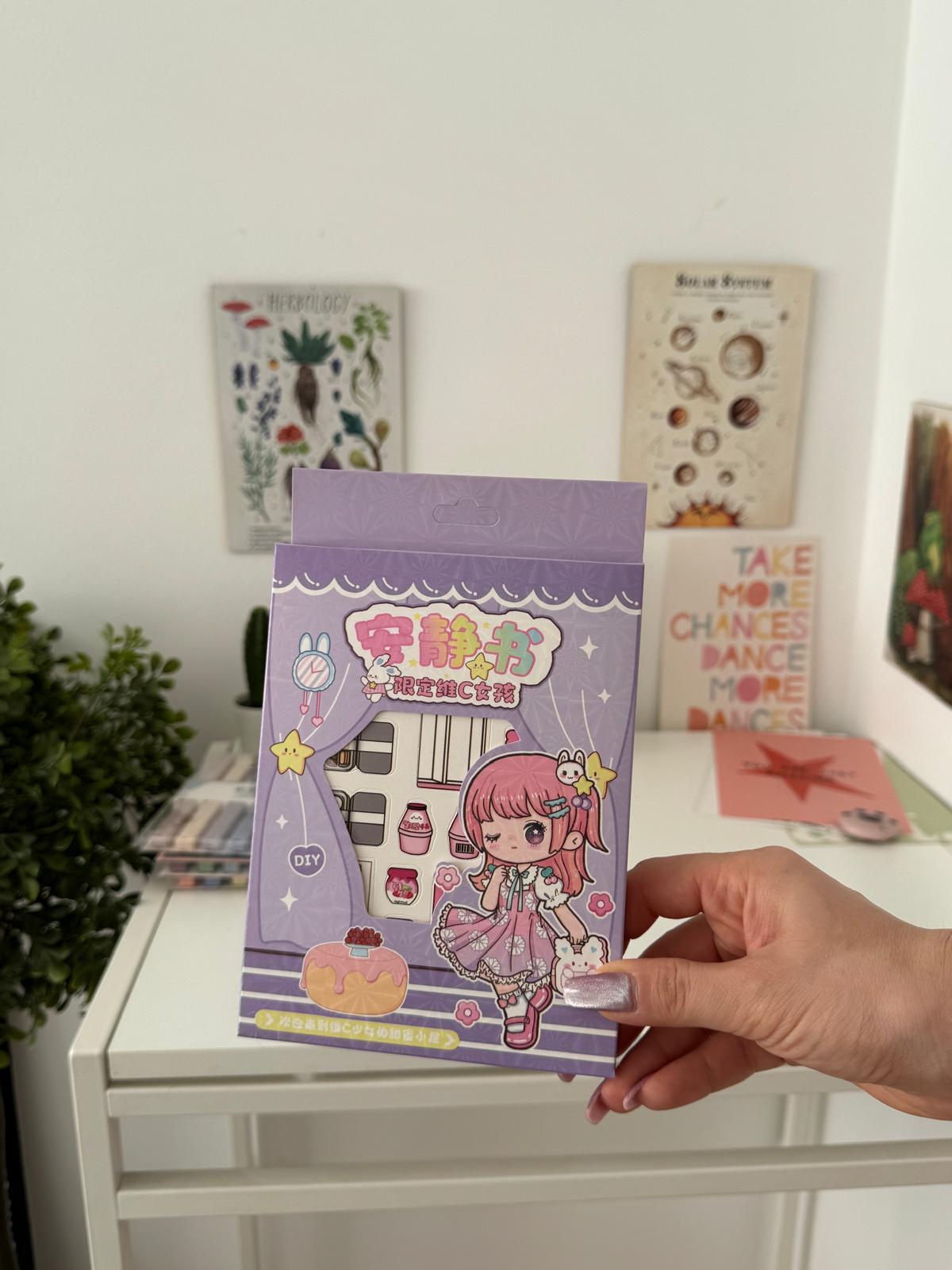 Pink Princess World Kendin Yap 3D Maket Notebook DIY