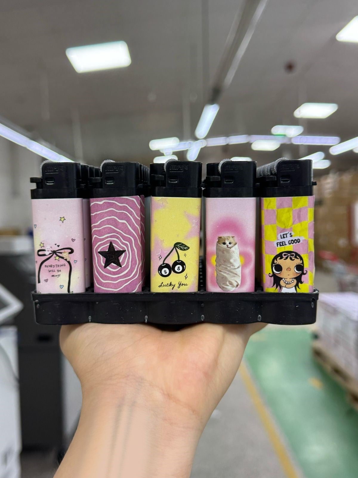 Pink Vibe Çakmak 5li Paket