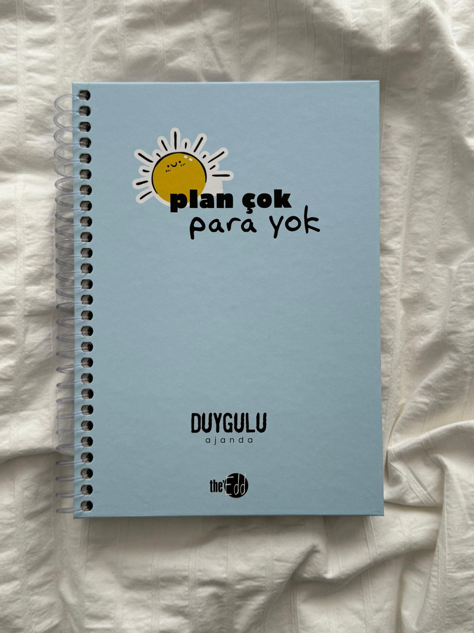 Plan Çok Para Yok Duygulu Ajanda