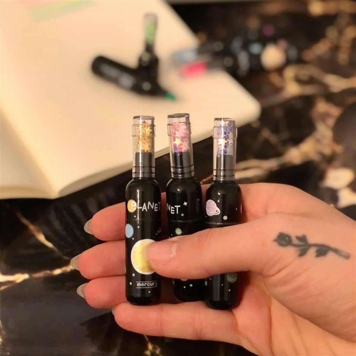 Planet 6'lı Keçeli Kalem