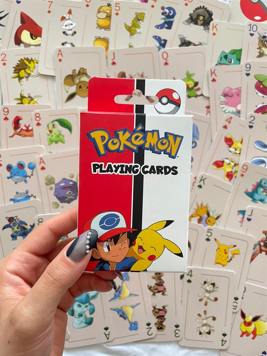 Pokemon İskambil Poker Kartı