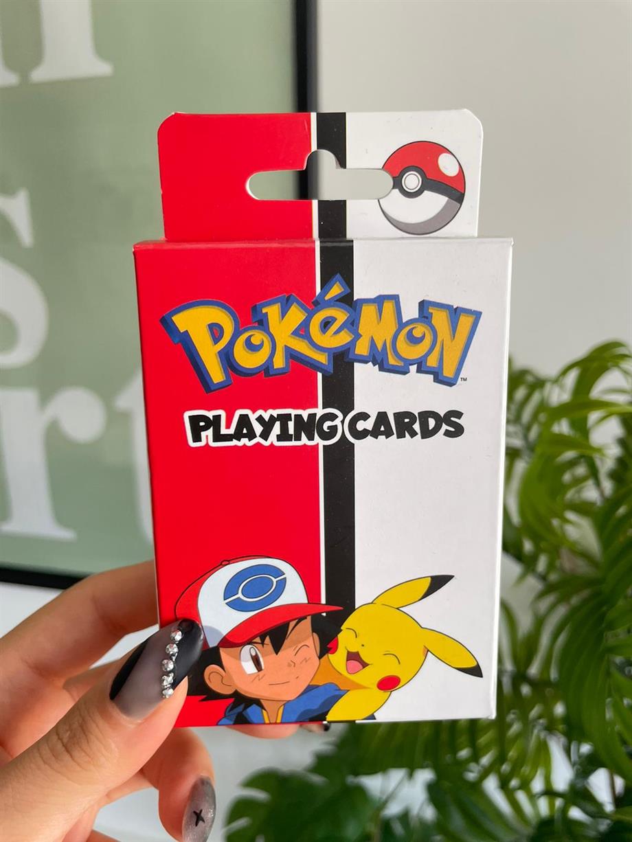 Pokemon İskambil Poker Kartı