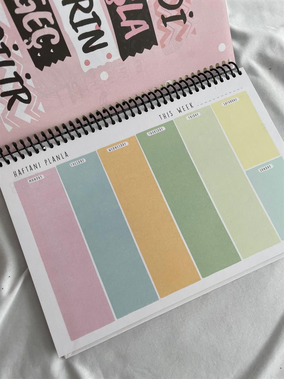 Positive Mind Motivasyon Planlayıcı Ajanda