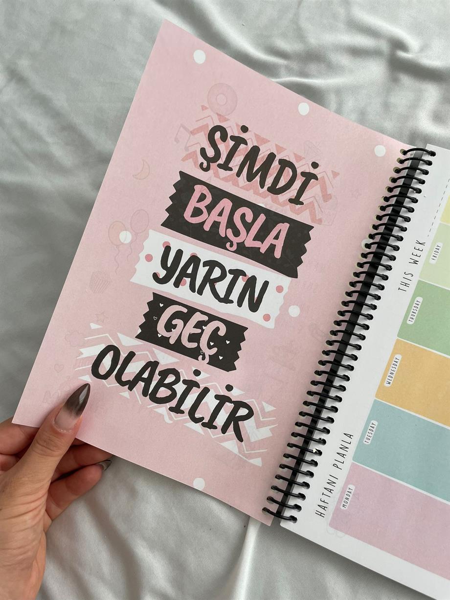 Positive Mind Motivasyon Planlayıcı Ajanda