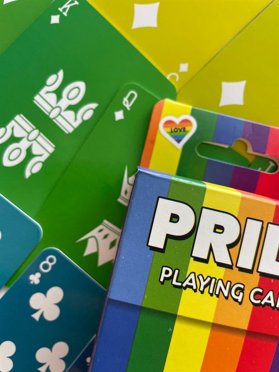 Pride Rainbow İskambil Poker Kartı