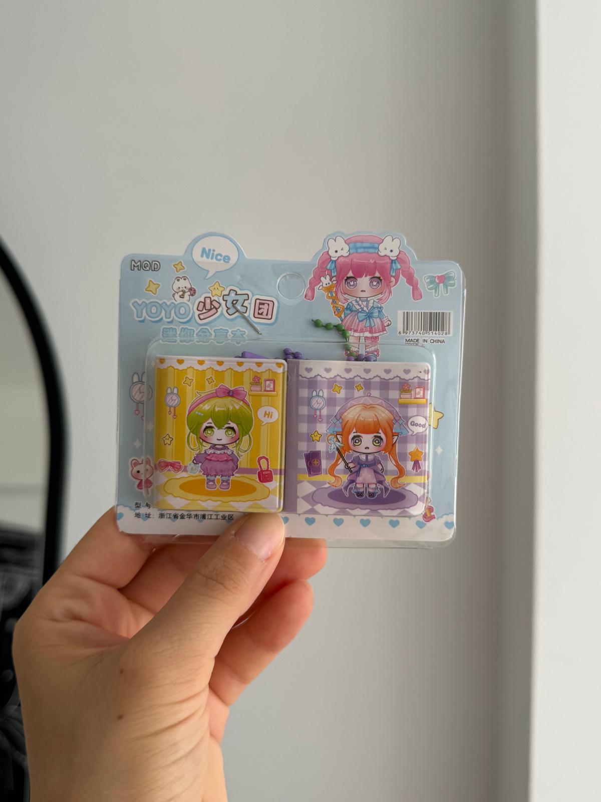 Princess 2li Mini Defter Anahtarlık 