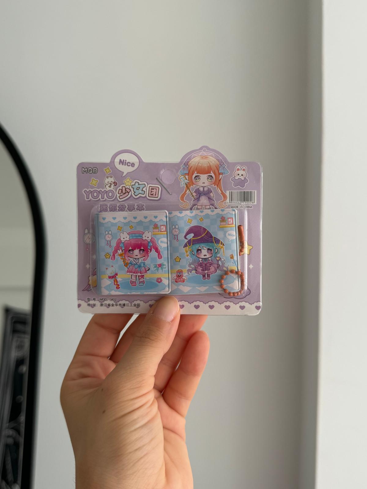 Princess 2li Mini Defter Anahtarlık 
