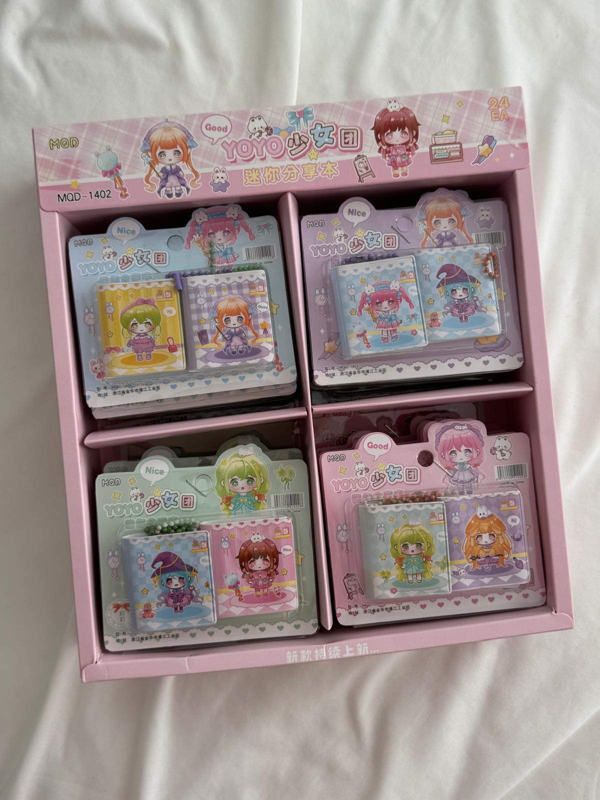 Princess 2li Mini Defter Anahtarlık 