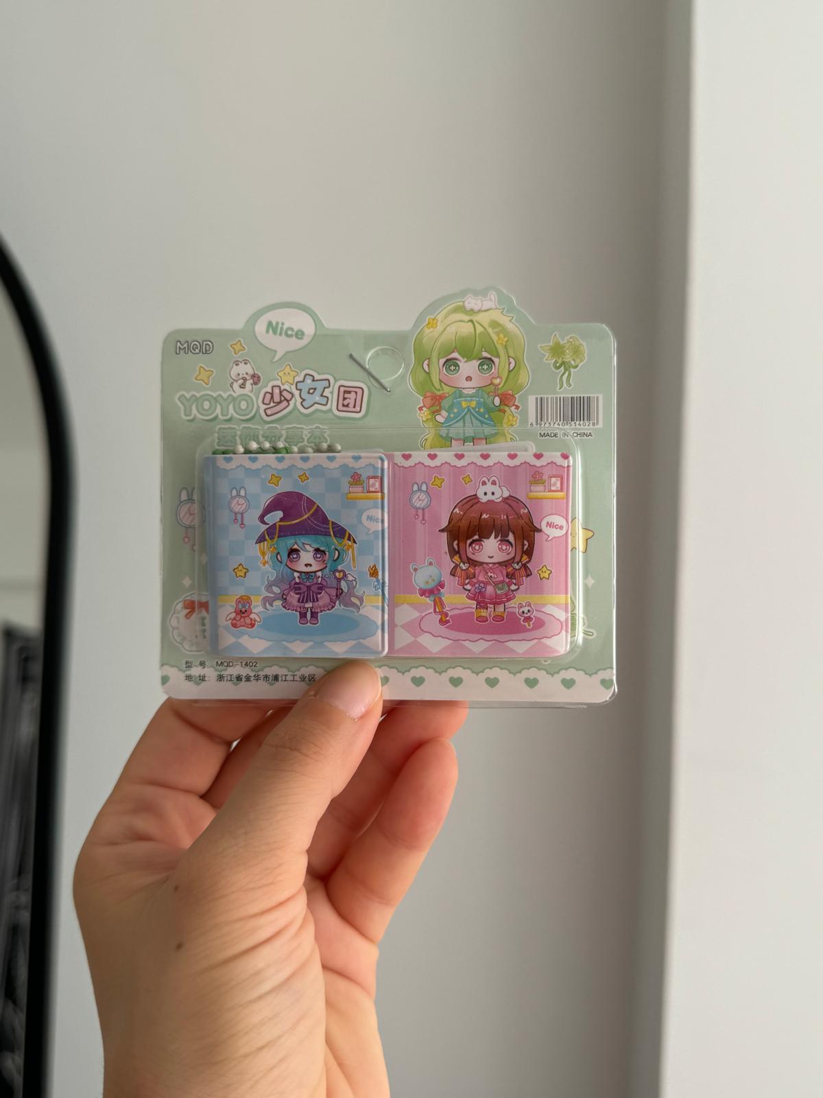 Princess 2li Mini Defter Anahtarlık 