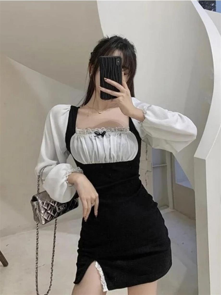 Princess Lolita Yırtmaçlı Elbise