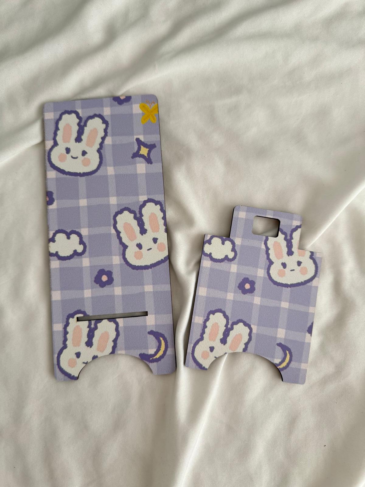 Purple Bunny Telefon Standı