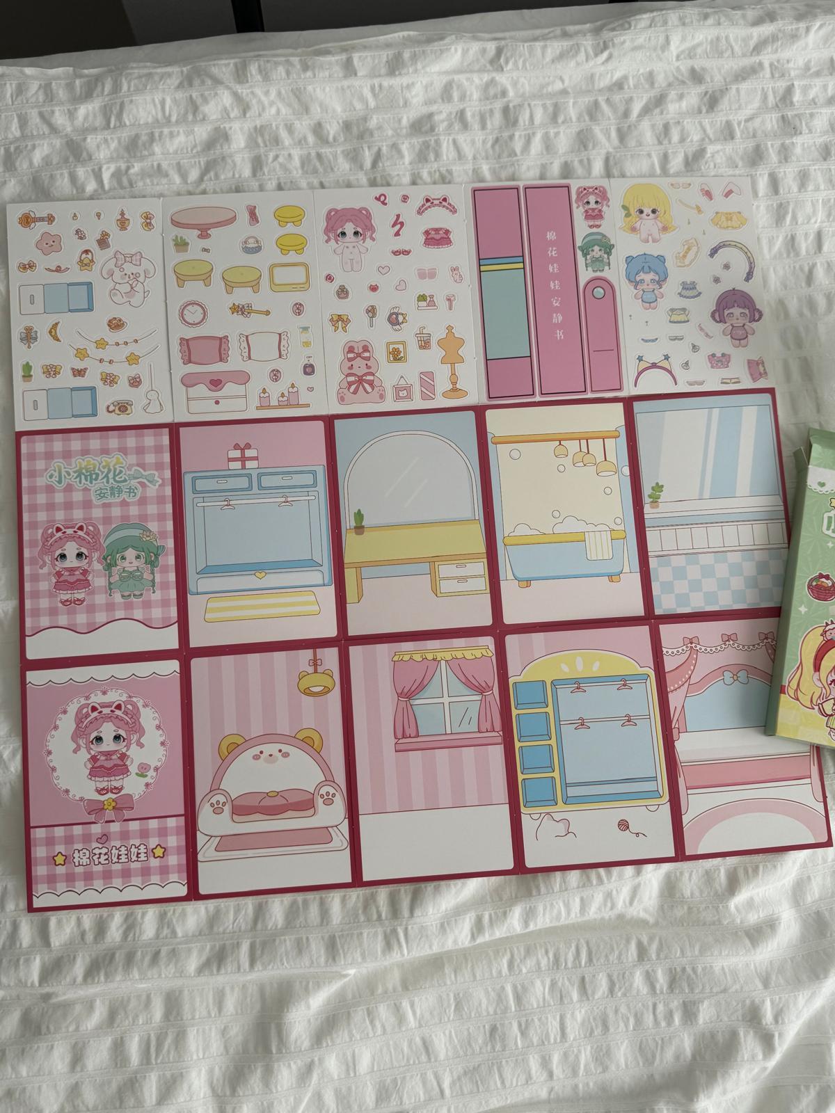 Purple Princess World Kendin Yap 3D Maket Notebook DIY