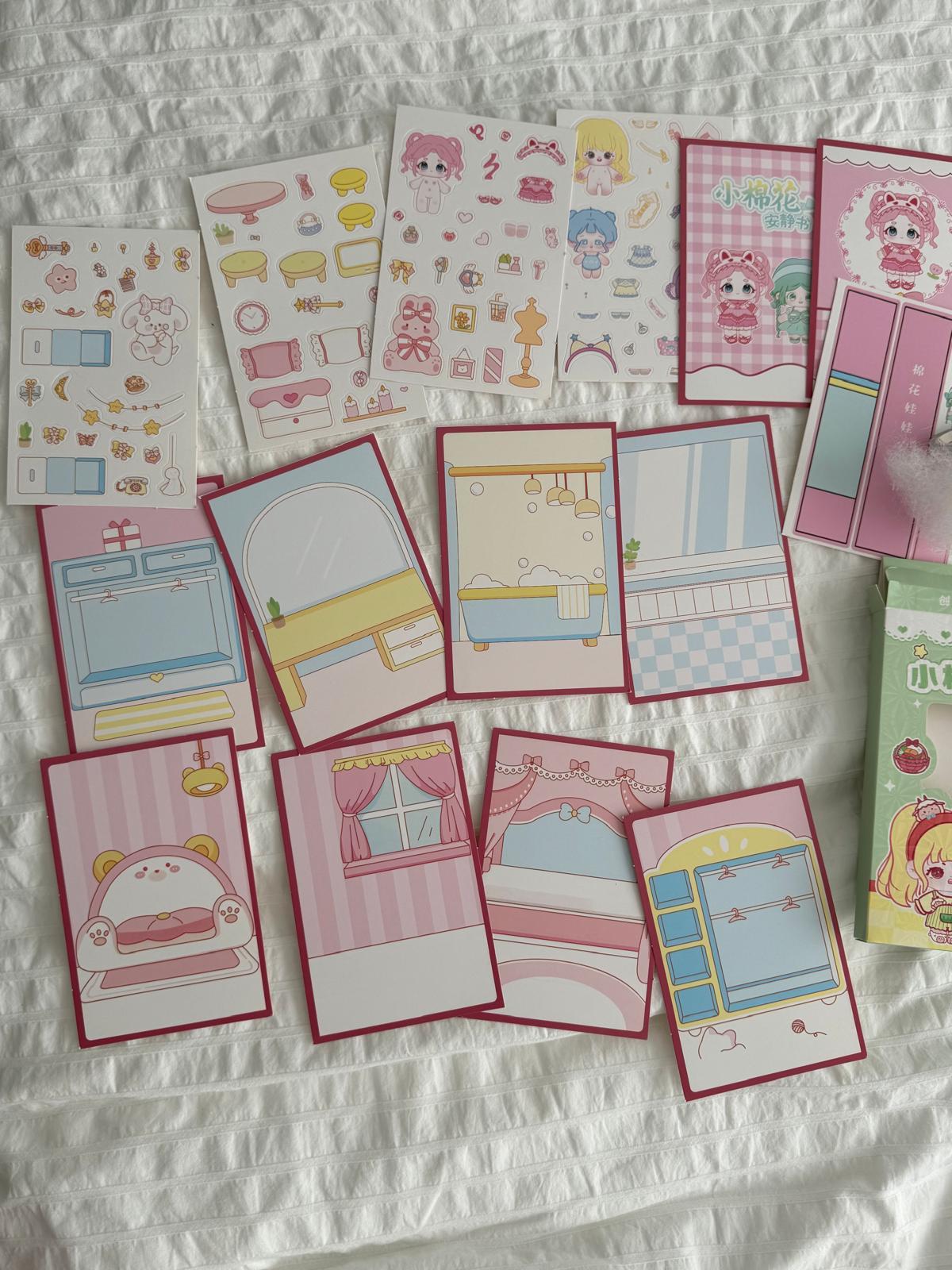 Purple Princess World Kendin Yap 3D Maket Notebook DIY