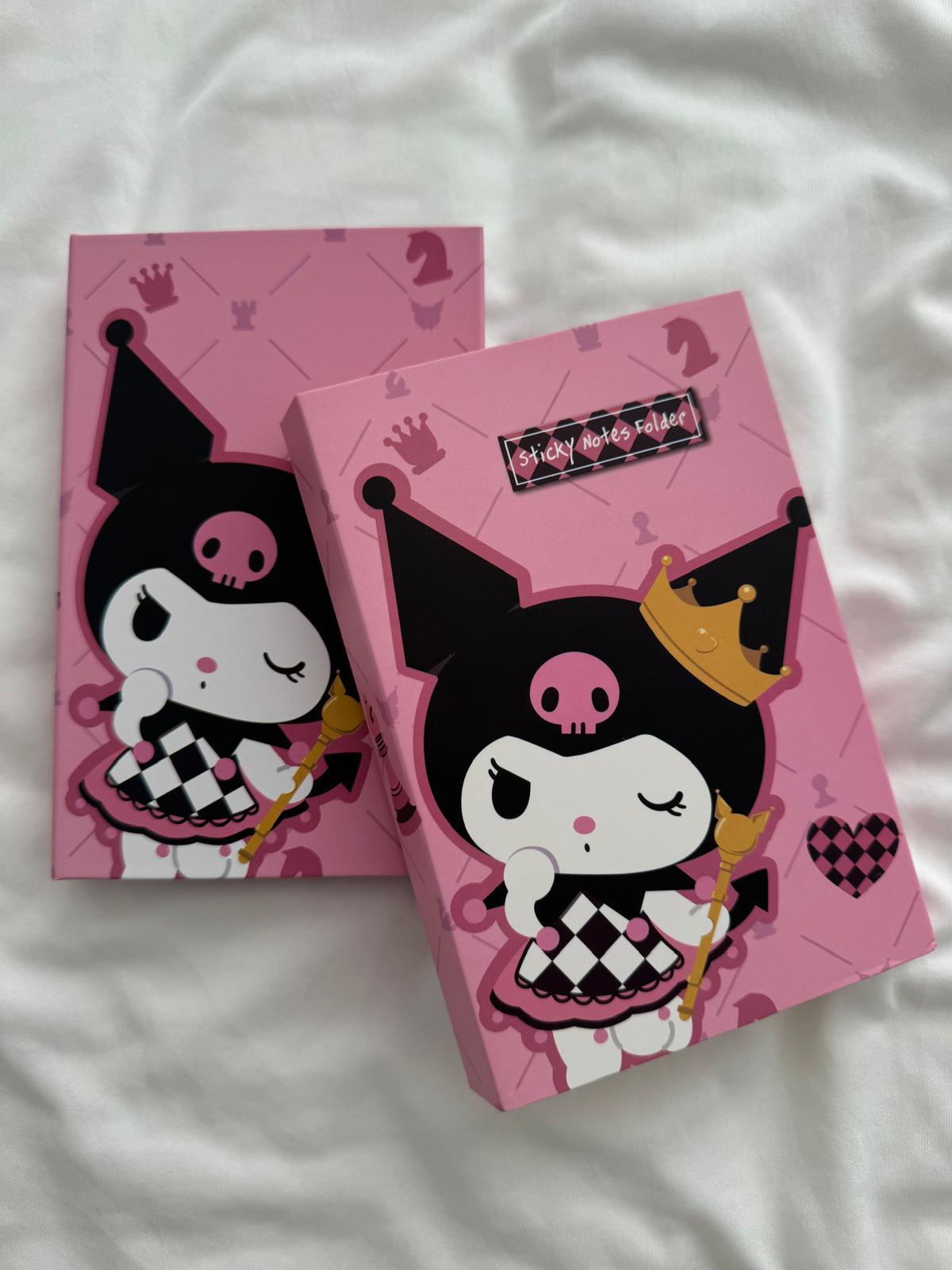 Queen Kuromi Kutulu Not Kağıdı Seti