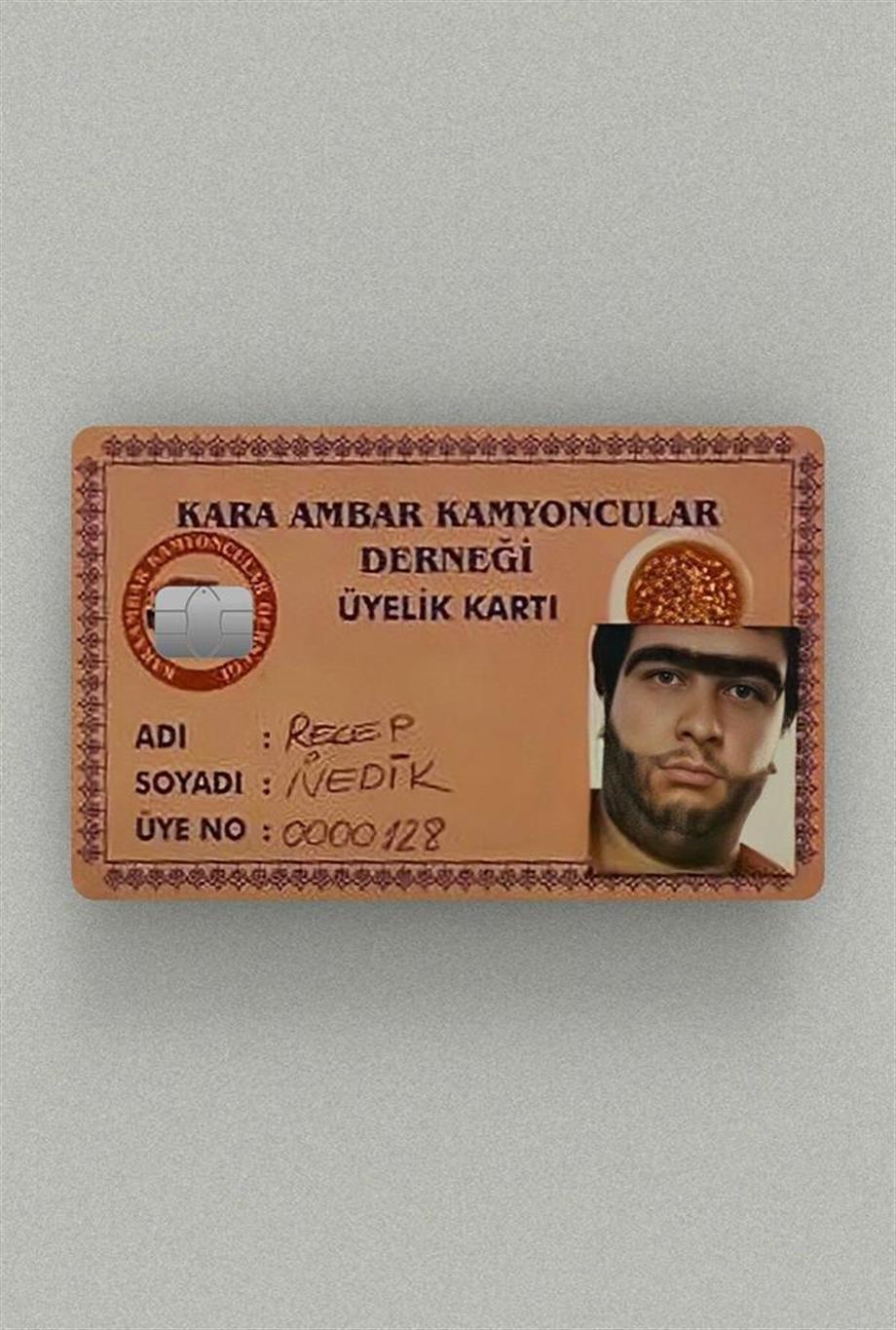 Recep İvedik Kamyoncular Derneği Kart Kaplama Sticker