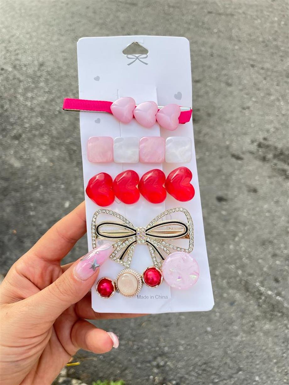 Red Pink 5li Toka Seti