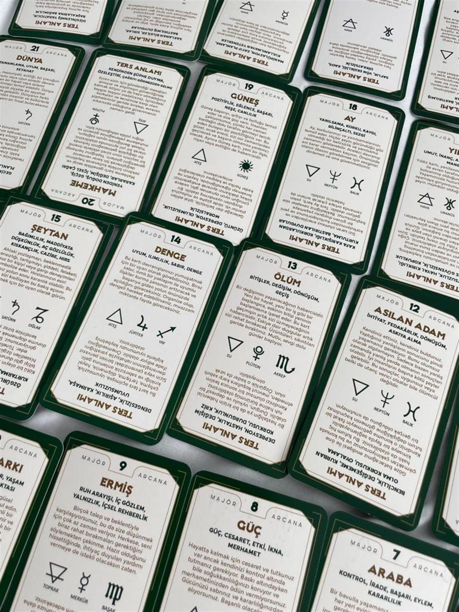 REGIN 78 Kartlı Eğitim Tarot