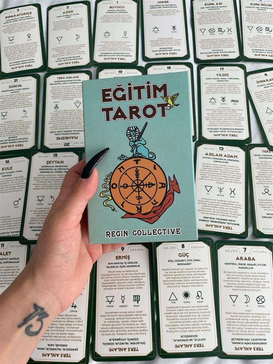 REGIN 78 Kartlı Eğitim Tarot