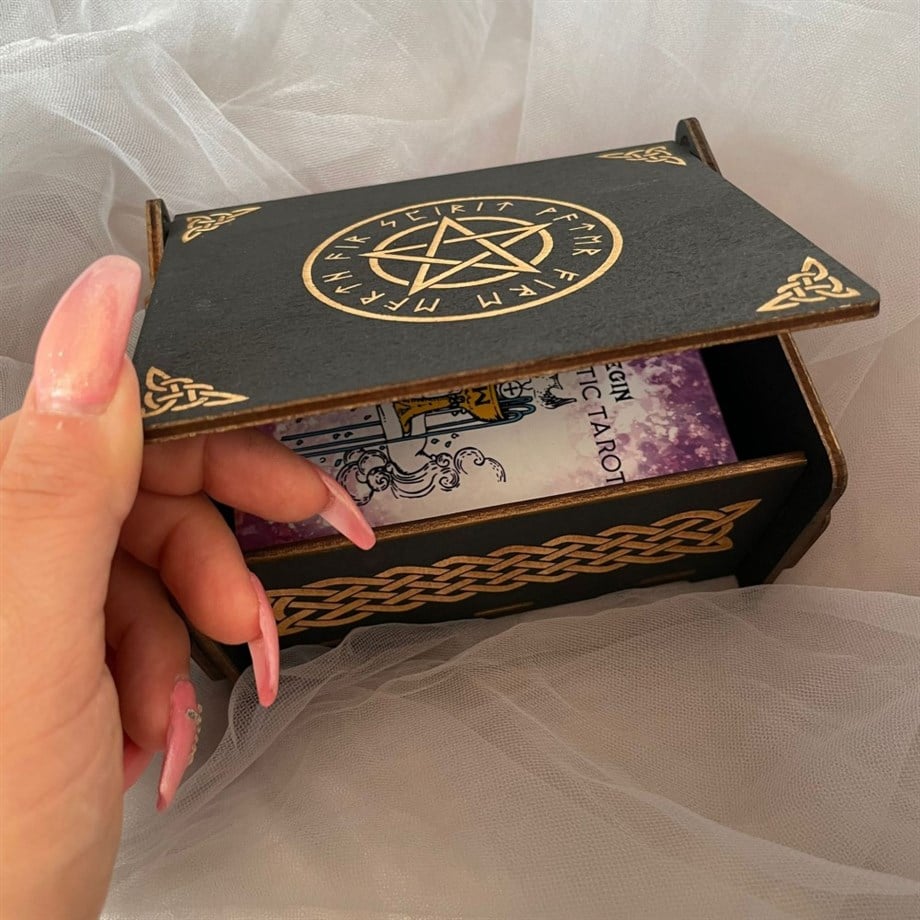 REGIN AHŞAP KUTULU AESTHETIC TAROT DESTESİ V2