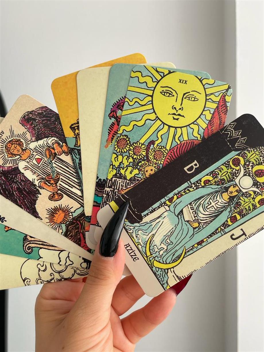 REGIN Borderless Klasik Tarot Kartları ve Başlangıç Tarot Kitabı