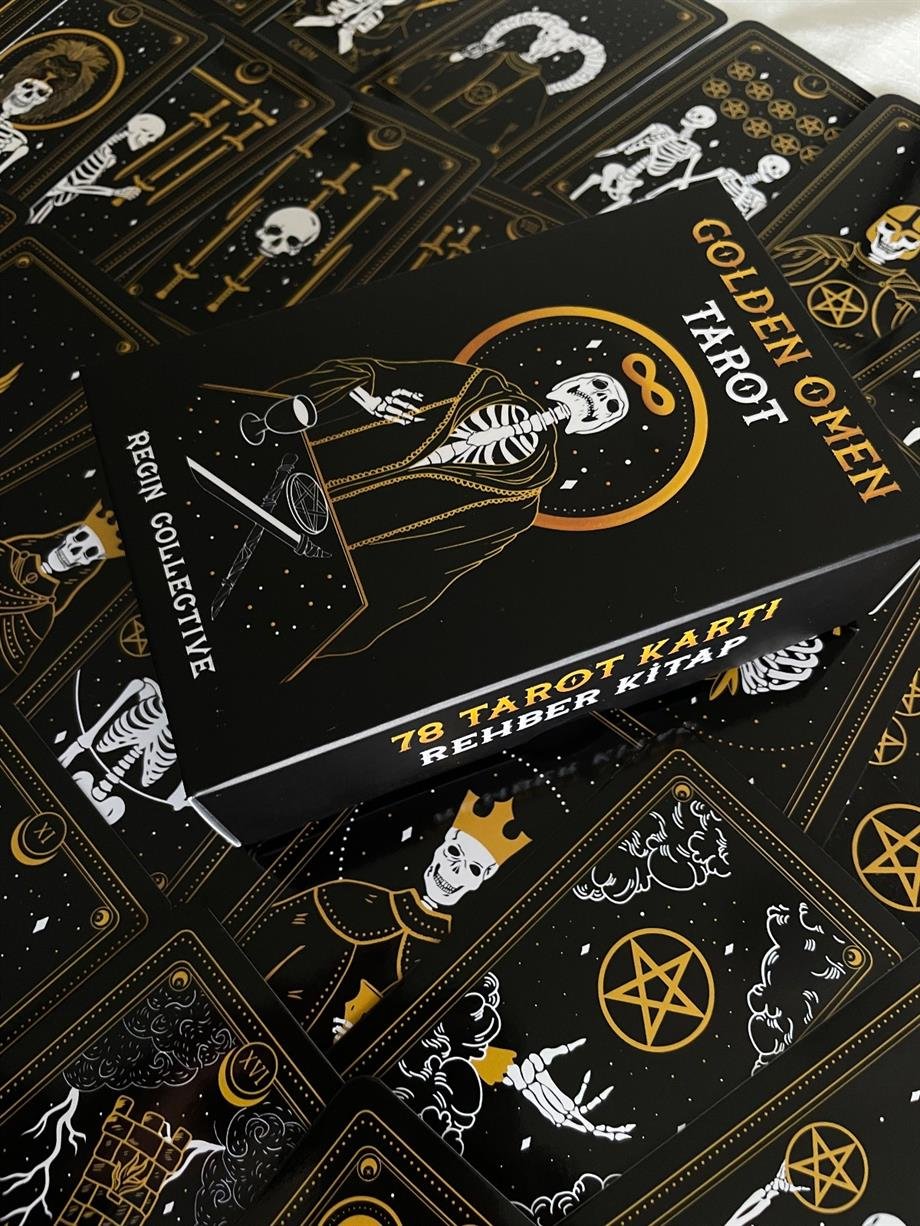 Regin Golden Omen Tarot ve Başlangıç Tarot Kitabı