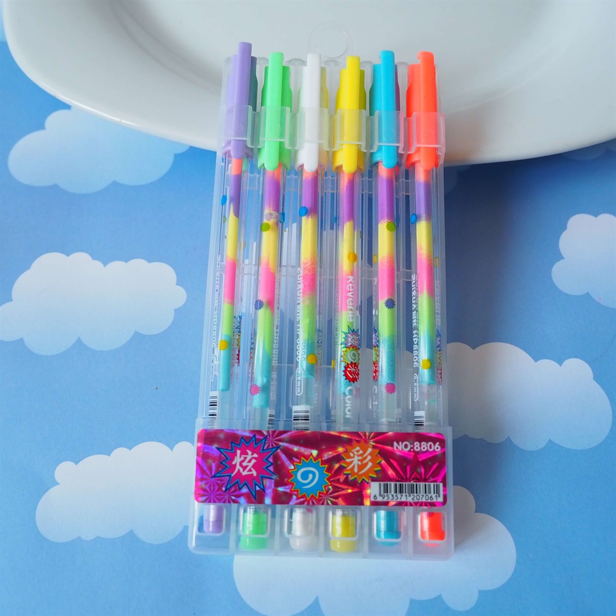 Renk Değiştiren Jel Kalem Seti 6'lı