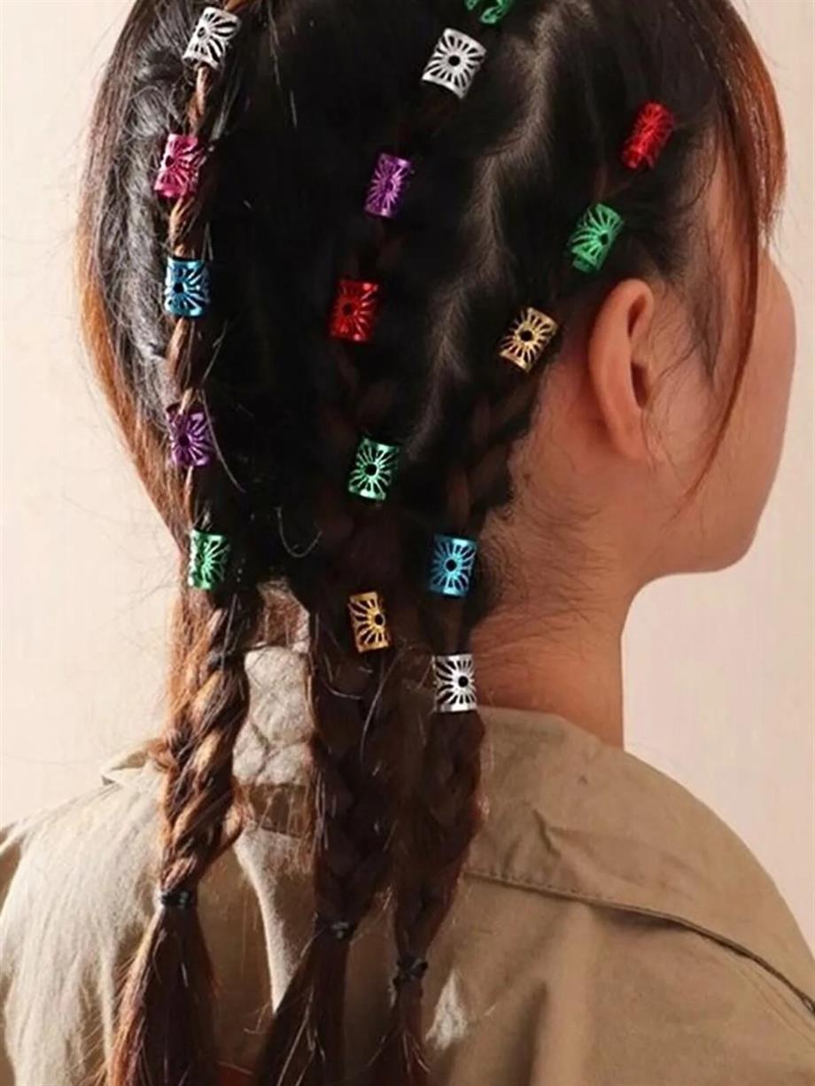 Renkli Saç Küpesi Seti