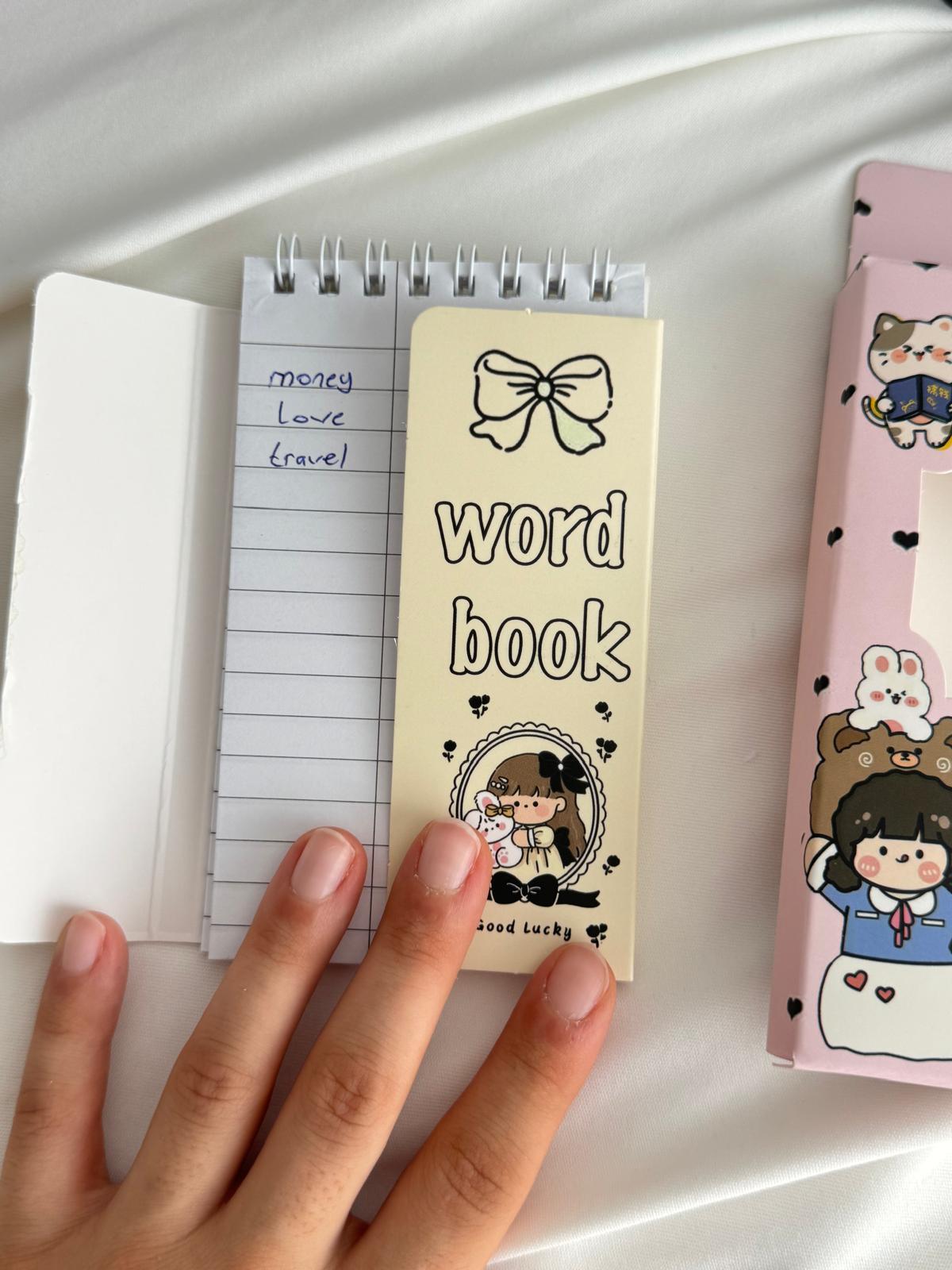 Ribbon Girl Word Book